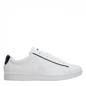 Lacoste Carnaby Evo Trainers - Wht/Navy