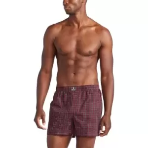 Polo Ralph Lauren Check Woven Boxer - Red