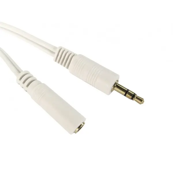 Cables Direct 20m 3.5mm Stereo Extension Cable, White