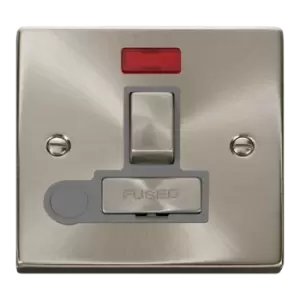 Click Scolmore Deco Ingot 13A Flex Outlet Neon Switched Fused Spur Unit - VPSC552GY