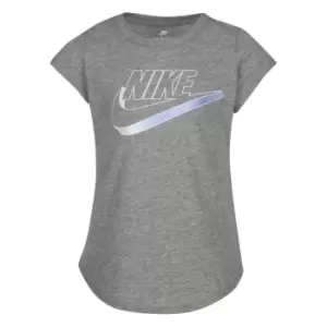 Nike Pearlescent T Shirt Infant Girls - Grey