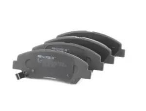 RIDEX Brake pad set HYUNDAI 402B0837 58101B4A00,58101B4A05,58101B4A06 58101B9A30,58101B9A35,58101B9A70,58101B9A75,58101K7A00