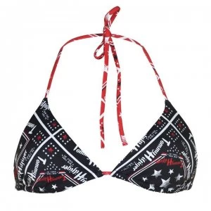 Tommy Bodywear Bandana Triangle Tie Bikini Top - Bandana Prt