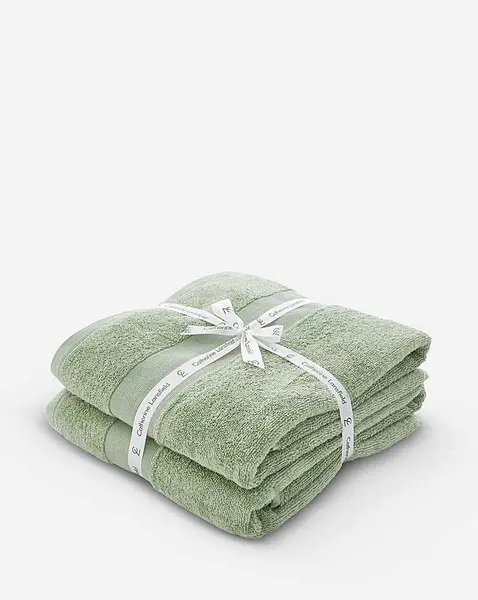 Anti Bacterial Cotton Bath Sheet Pair