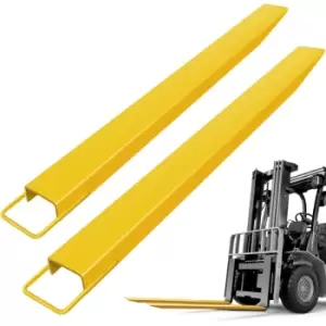 Pallet Forks Extensions Steel Pallet Forks 72 x 5.5" Heavy Duty Pallet Forks 182cm Length Forks Extensions for Forklift Lift Truck - Vevor