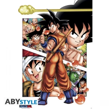 Dragon Ball - Db/ Son Goku Story Maxi Poster