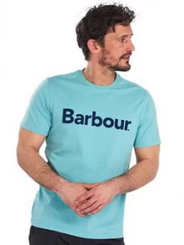 Barbour Ardfern Large Logo T-Shirt - Blue