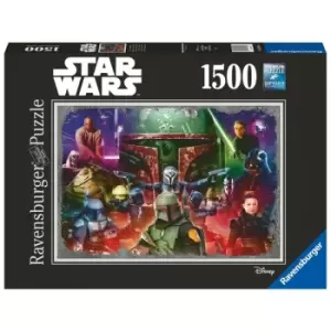 Star Wars Jigsaw Puzzle Star Wars Boba Fett Bounty Hunter (1500 pieces)