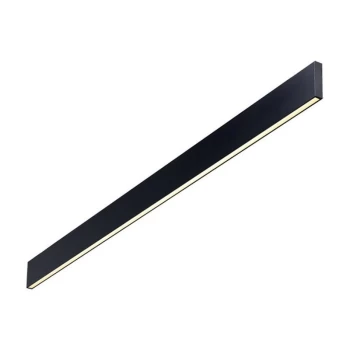 Ideal Lux Lighting - Ideal Lux Decorative Linear Integrated LED Wall Light Black, 3000K