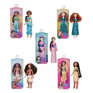 Hasbro Disney Princess Royal Shimmer Dolls 5 Pack