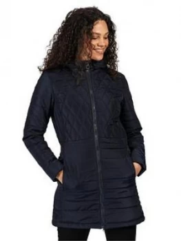 Regatta Parmenia Insulated Jacket - Navy, Size 16, Women