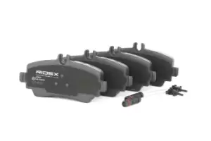 RIDEX Brake pad set 402B0411 Brake pads,Brake pad set, disc brake MERCEDES-BENZ,A-Klasse (W168),VANEO (414)