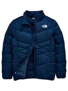 The North Face Girls Andes Down Jacket Blue Size M10 12 Years Women