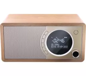 Sharp DR-450 BR DAB Bluetooth Radio - Brown, Brown