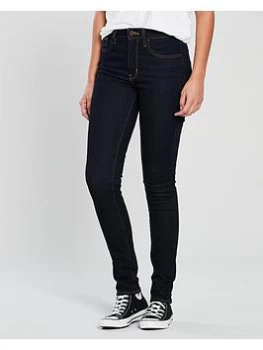 Levis 721 High Rise Skinny Jeans - Indigo, To The Nine, Size 29, Inside Leg 30, Women