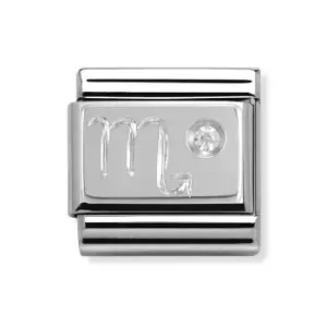 Nomination Classic Silver & CZ Scorpio Charm