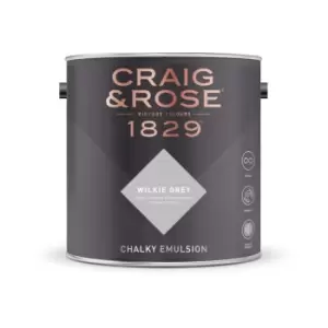 Craig & Rose Chalky Emulsion Wilkie Grey - 5L