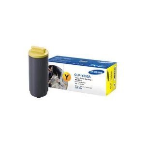 Samsung CLP-Y350A Yellow Laser Toner Ink Cartridge