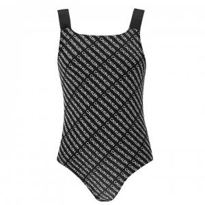 Calvin Klein Repeat Logo Swimsuit - Repeat Logo