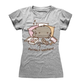 Pusheen - Purrfect Weekend Womens X-Large T-Shirt - Grey