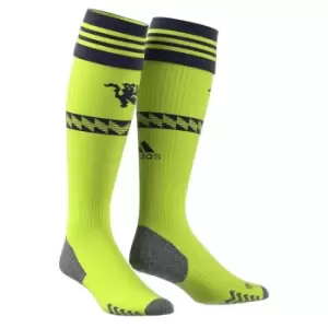 adidas Manchester United FC Third Socks Mens - Green