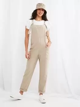 Joe Browns Relax Jumpsuit Natural, Beige, Size 14, Women