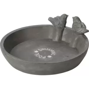 Pro-Gardens Bird Bath 33 - Grey