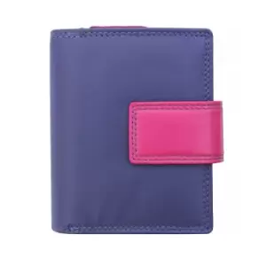 PRIMEHIDE London Collection Purse 9 X Card Slot - Purple