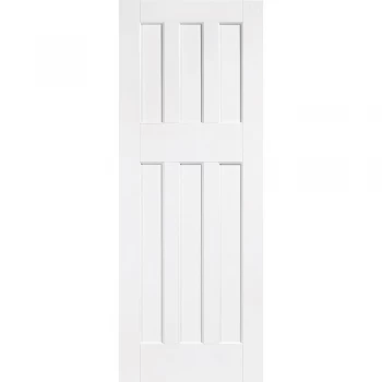 LPD DX 1960s 6 Panel White Primed Internal Door - 1981mm x 686mm (78 inch x 27 inch)