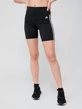 adidas Womens Train Essentials Cycling Shorts - Black, Size XS, Women