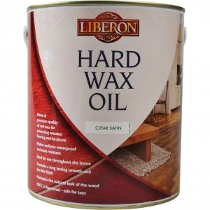 Liberon Hard Wax Oil Clear Satin 2.5l