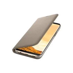 Samsung EF-NG955PFEGWW Galaxy S8 Plus LED View Cover in Gold