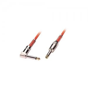 Lindy 6.3mm M/M 2.0m audio cable 2m 6.35mm Red