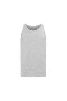 Classic Heathered Fitted Tank Top