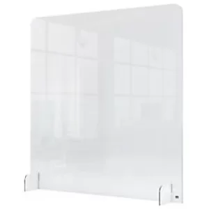 Nobo Protection Screen Acrylic Transparent 700 x 850 mm