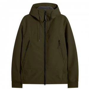 CP COMPANY Goggle Softshell Jacket - Ivy Green 683