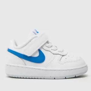 Nike White Court Borough Low 2 Boys Toddler Trainers