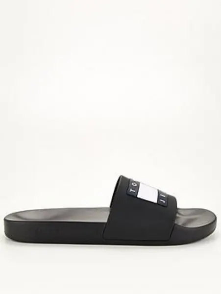 Tommy Jeans Pool Slide Ess - Black