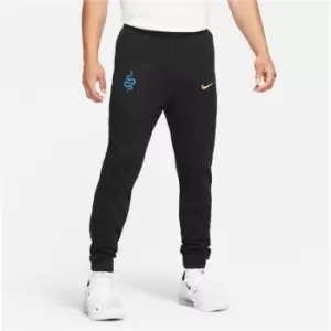 Nike Inter Milan Tracksuit Bottoms Mens - Black