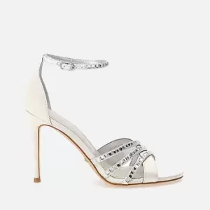 Guess Kadisha Jewelled Satin Heels - UK 8