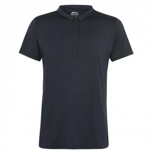 Slazenger Plain Polo Shirt Ladies - Navy