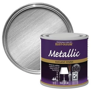 Rust-Oleum Silver effect Multi-surface Special effect Paint 250ml