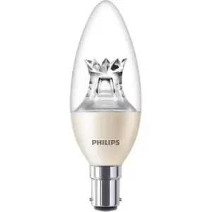 Philips Master 5.5-40W Dimtone LED Candle SBC/B15 2200K-2700K Warm White - 929002490999