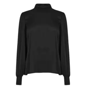 Boss Idriz Silk Blouse - Black