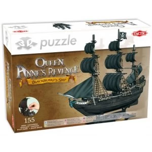 The Queen Anne's Revenge 155 Piece 3D Jigsaw Puzzle