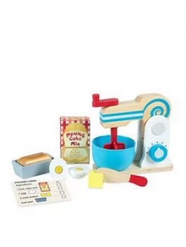 Melissa Doug Wooden Make A Cake Mixer Set.