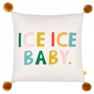 Pom-Poms Ice Ice Baby Cushion Multi / 43 x 43cm / Cover Only