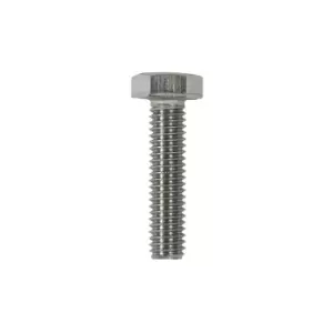 Timco Set Screws DIN933 A2 Stainless Steel - M8 x 80 (5 Pack)