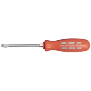 Draper Plain Slot Flared Tip Mechanics Screwdriver (100mm x 6mm) Sold Loose