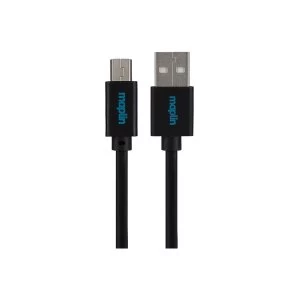 Maplin Premium USB A 2.0 Male to Mini USB B Male Cable 3.0m Black